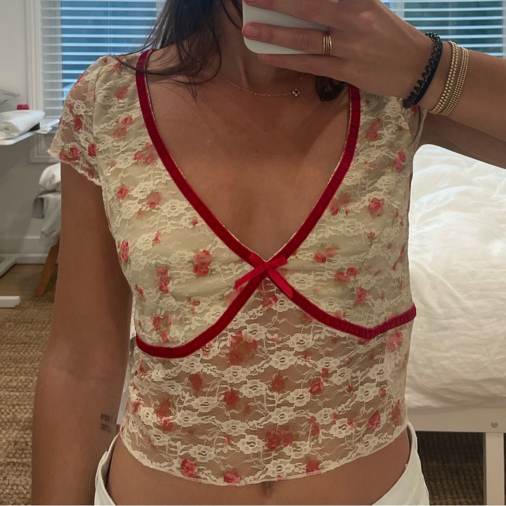 PacSun mesh top